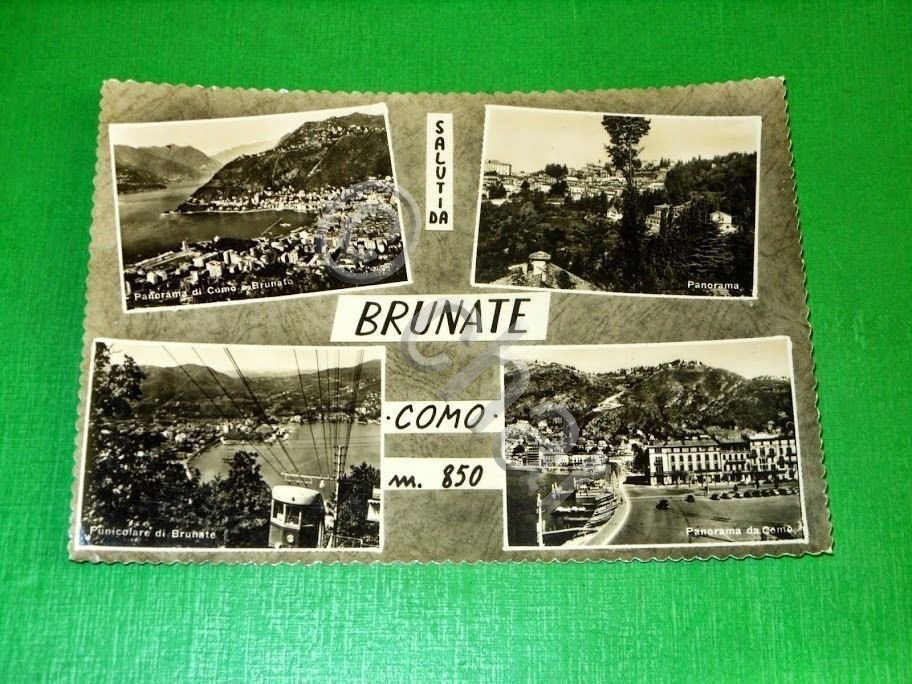 Cartolina Saluti da Brunate ( Como ) - Vedute diverse …