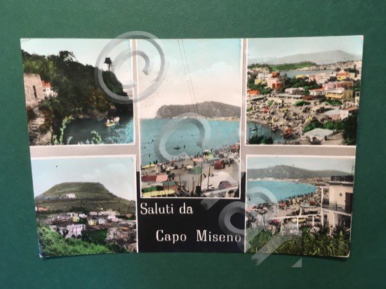 Cartolina Saluti Da Capo Miseno - 1967