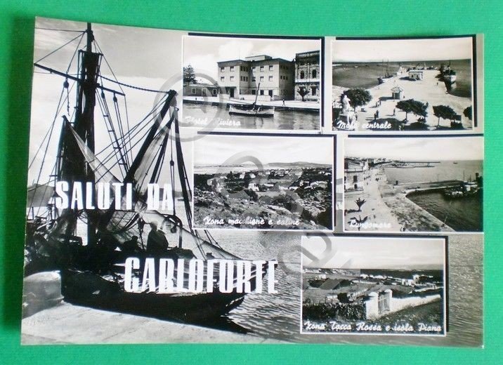 Cartolina Saluti da Carloforte - 1963.