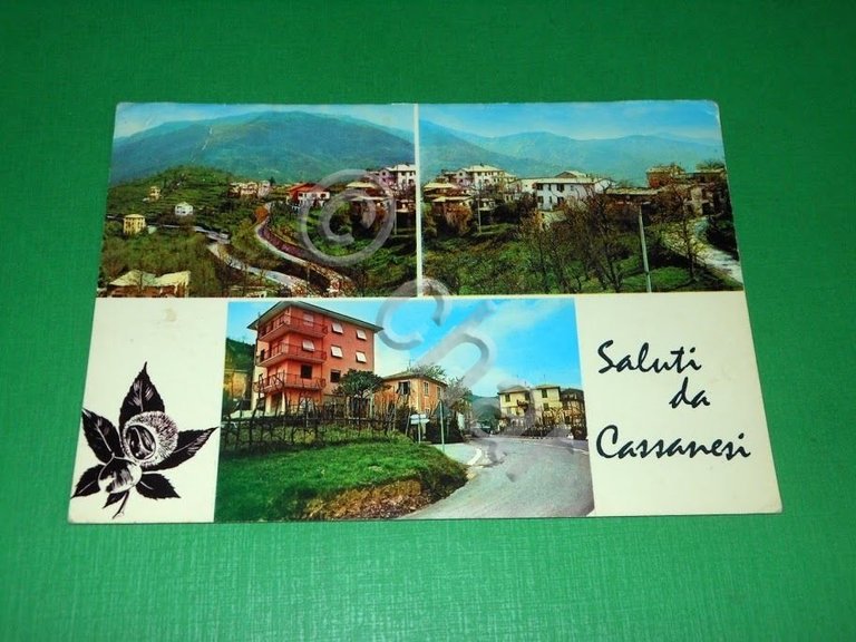 Cartolina Saluti da Cassanesi ( Genova ) - Vedute diverse …