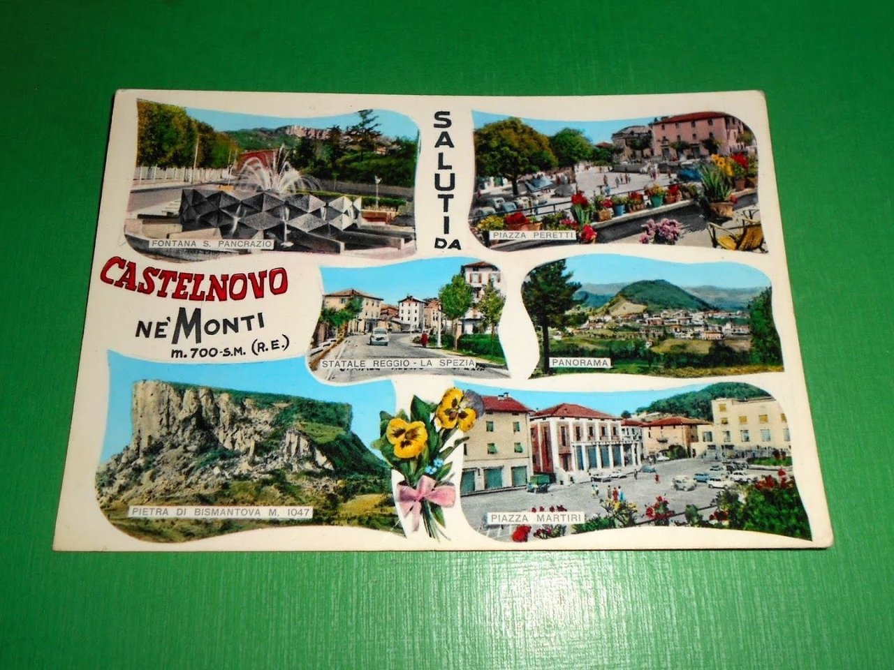 Cartolina Saluti da Castelnovo ne' Monti ( Reggio Emilia ) …