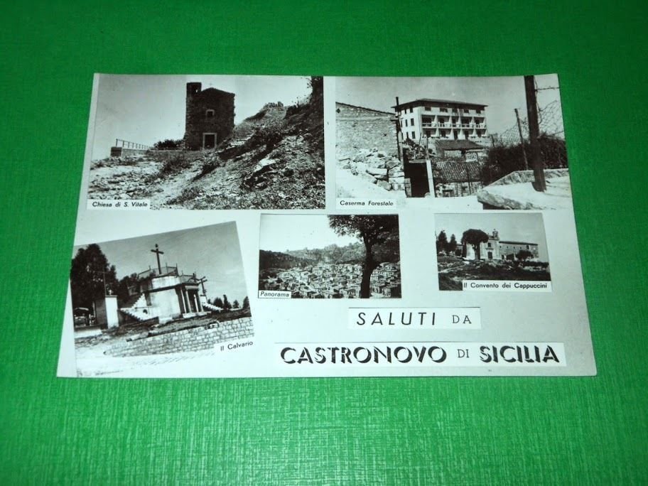 Cartolina Saluti da Castronovo di Sicilia ( Palermo ) - …