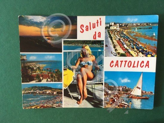 Cartolina Saluti Da Catolica - 1967