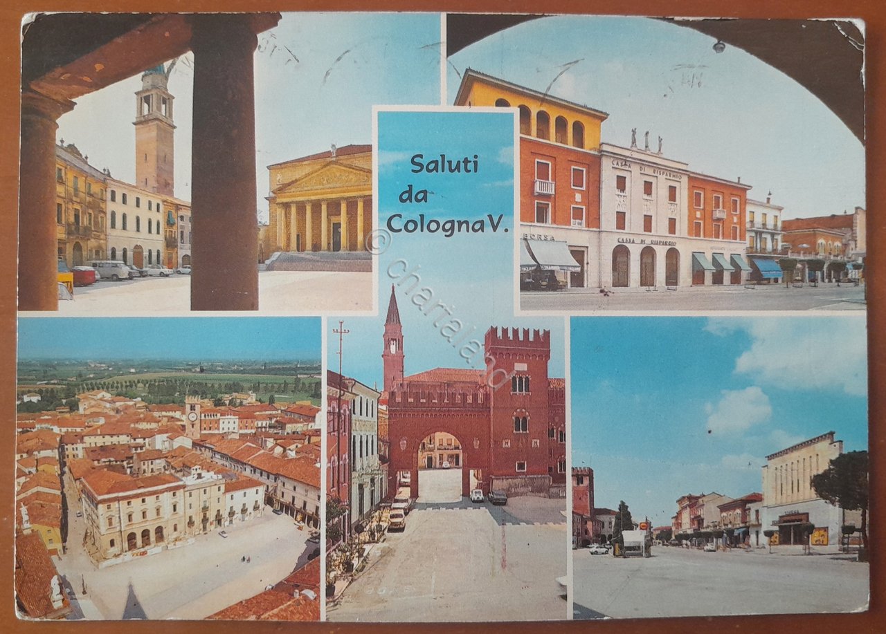 Cartolina Saluti da Cologna Veneta - 1972 | Immagine principale