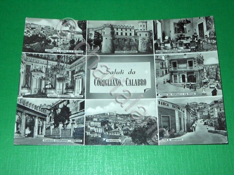 Cartolina Saluti da Corigliano Calabro - Vedute diverse 1965 | Immagine Gallery 2