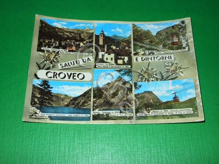 Cartolina Saluti da Croveo e dintorni - Vedute diverse 1960 … | Immagine Gallery 2