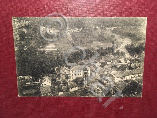 Cartolina Saluti da Exilles - Panorama - Con Ferrovia Elettrica …