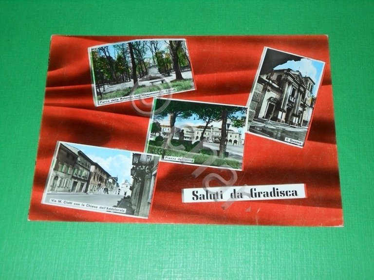 Cartolina Saluti da Gradisca ( Gorizia ) - Vedute diverse …