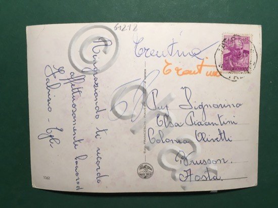 Cartolina Saluti Da Ivre - Val Rendena - Dolomiti - …