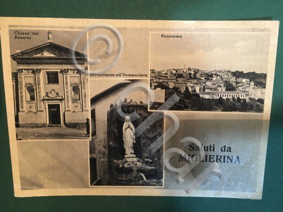 Cartolina Saluti Da Miglierina - Panorama - Chiesa Del Rosario …
