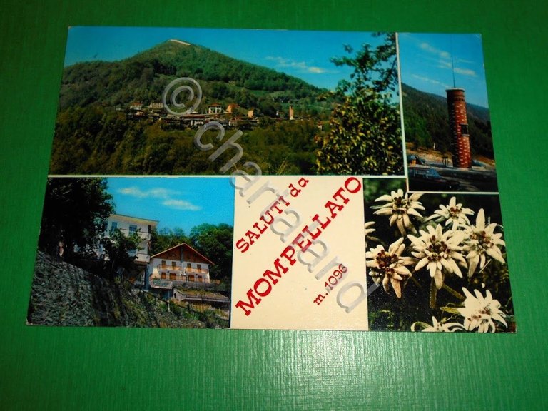 Cartolina Saluti da Mompellato - Vedute diverse 1973