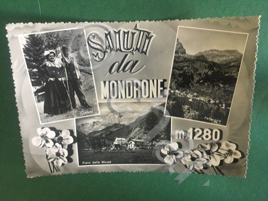 Cartolina Saluti Da Mondrone - Panorama - Costumi - Piano …