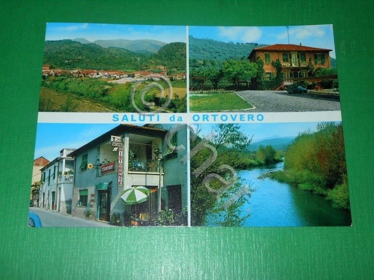 Cartolina Saluti da Ortovero ( Savona ) - Vedute diverse …