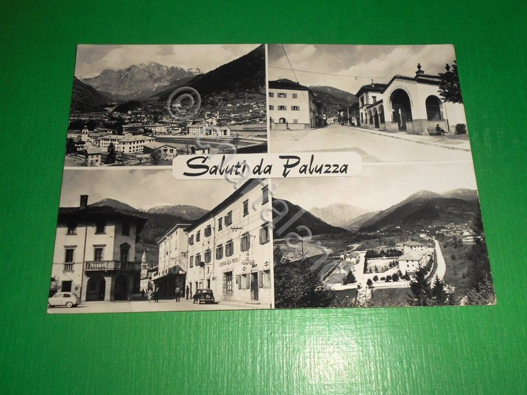 Cartolina Saluti da Paluzza ( Udine ) - Vedute diverse …