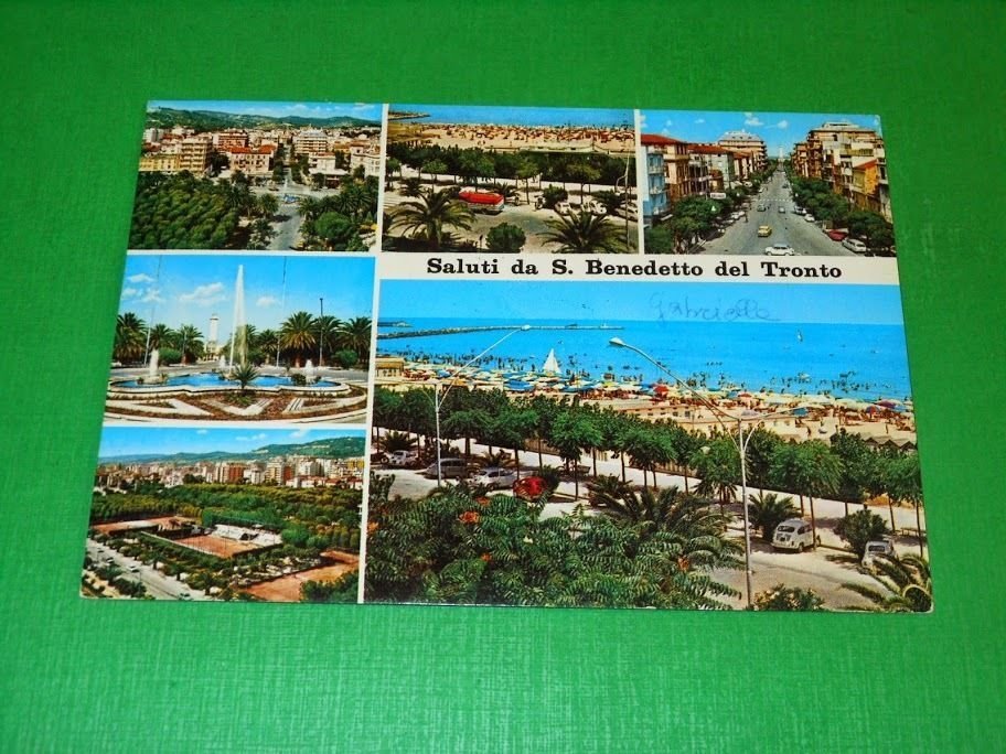 Cartolina Saluti da S. Benedetto del Trento - Vedute diverse …