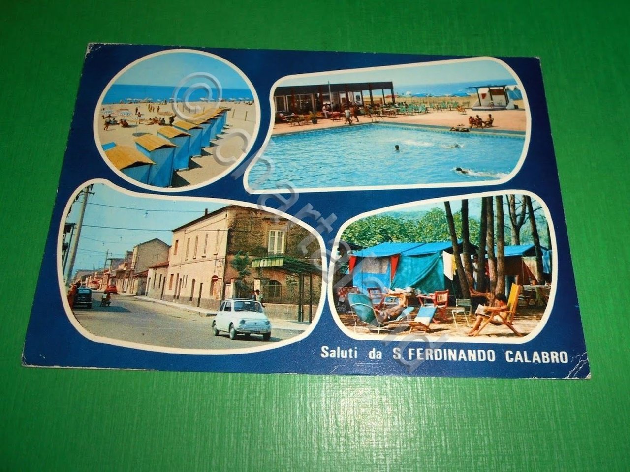 Cartolina Saluti da S. Ferdinando Calabro - Vedute diverse 1980 …