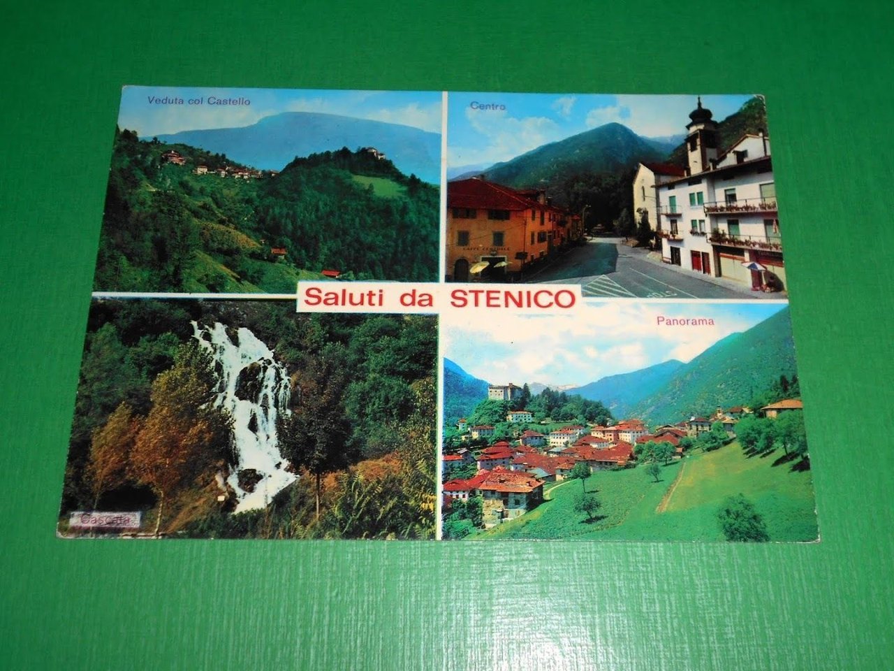 Cartolina Saluti da Stenico - Vedute diverse 1971.