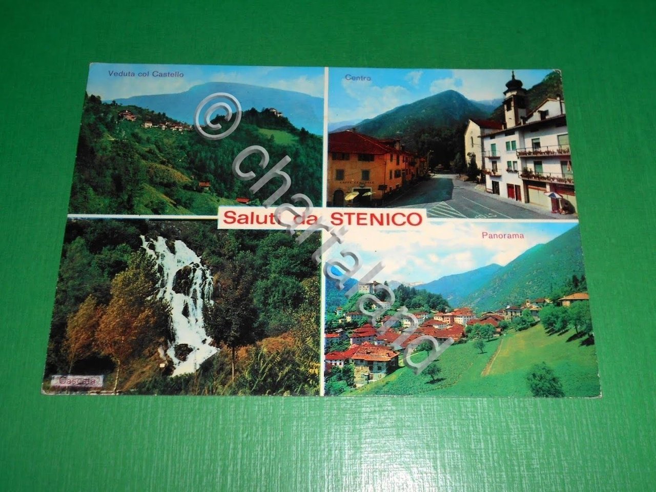 Cartolina Saluti da Stenico - Vedute diverse 1971.