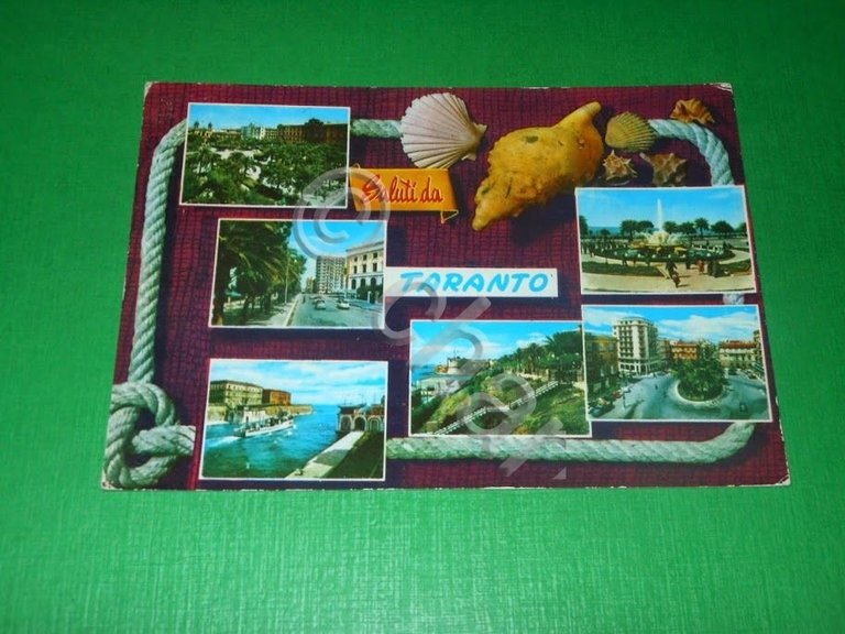 Cartolina Saluti da Taranto - Vedute diverse 1965 | Immagine Gallery 2