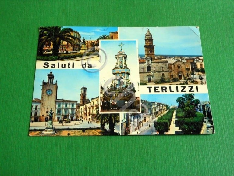 Cartolina Saluti da Terlizzi - Vedute diverse 1967