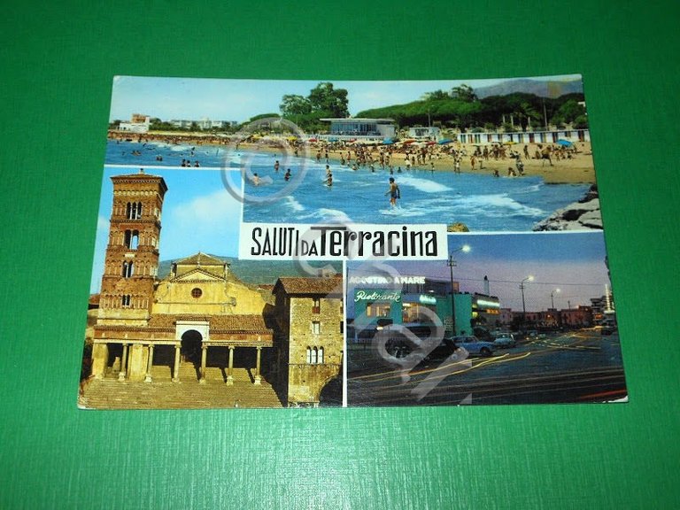 Cartolina Saluti da Terracina - Vedute diverse 1968