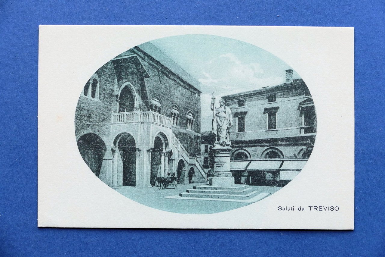 Cartolina Saluti da Treviso - 1910 ca..
