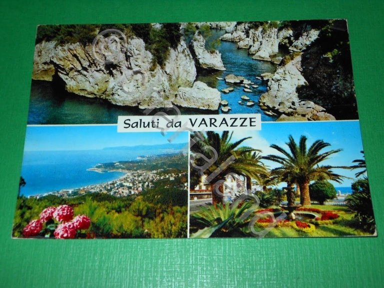 Cartolina Saluti da Varazze - Vedute diverse 1970 | Immagine Gallery 2
