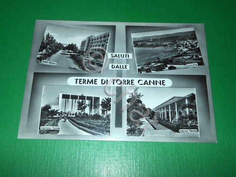Cartolina Saluti dalle Terme di Torre Canne - Vedute diverse … | Immagine Gallery 2