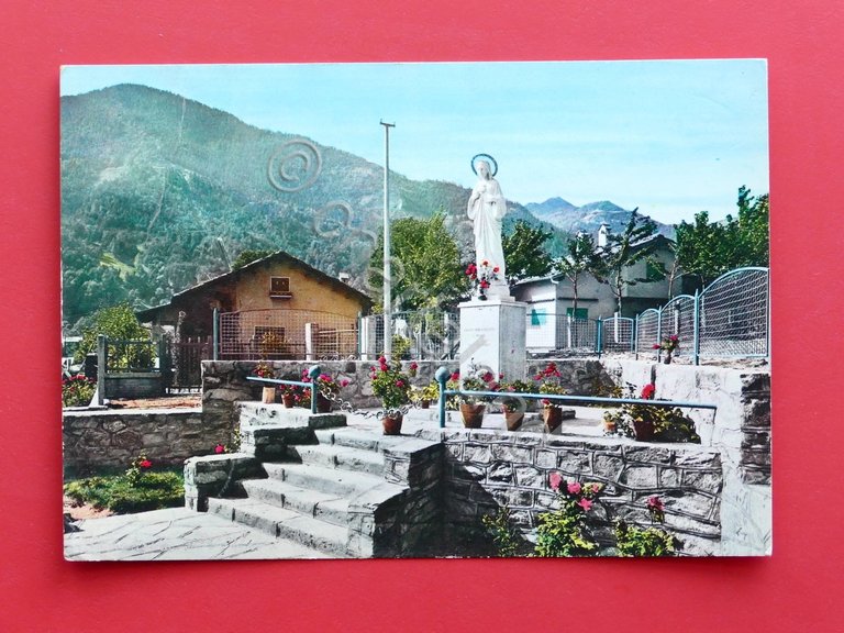 Cartolina Sampeyre - La Madonnina - 1967