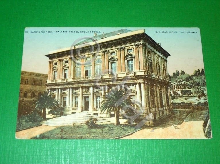 Cartolina Sampierdarena ( Genova ) - Palazzo Scassi - Nuove … | Immagine Gallery 2