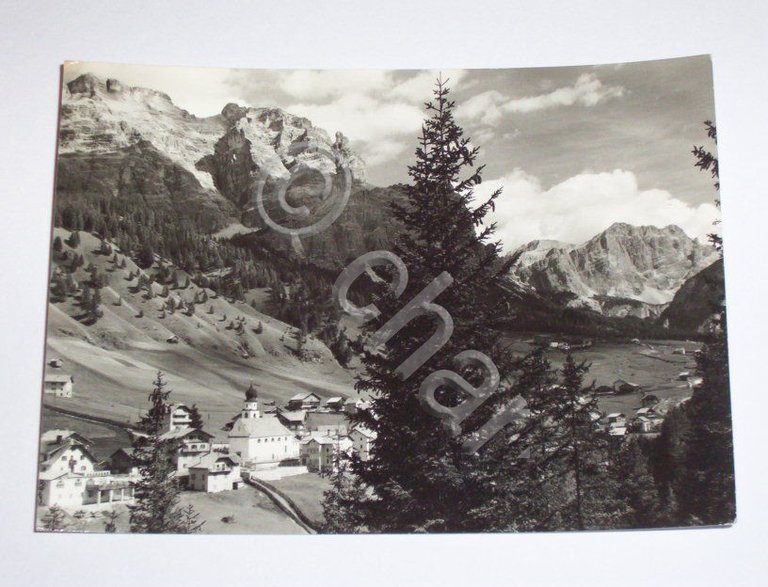 Cartolina San Cassiano - Val Badia - Panorama 1962