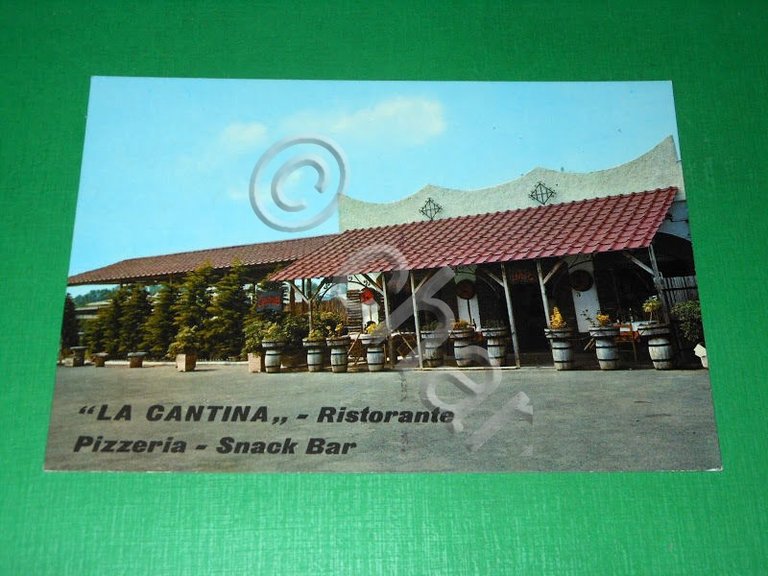 Cartolina San Felice Circeo - Ristorante Pizzeria La Cantina 1965 …