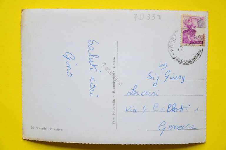 Cartolina San Giacomo Roccagrimalda 1935 | Immagine Gallery 4