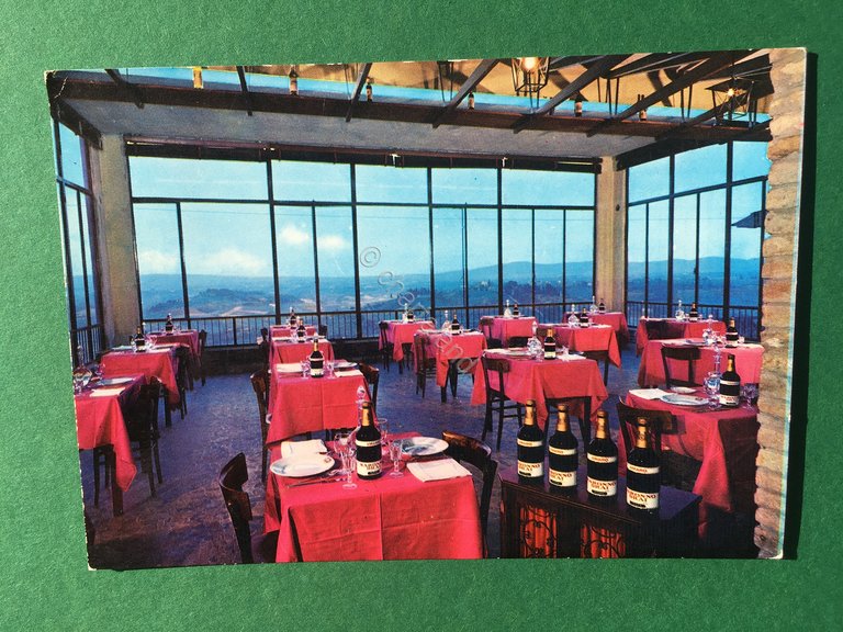 Cartolina San Gimignano - Hotel Bel Soggiorno - 1968