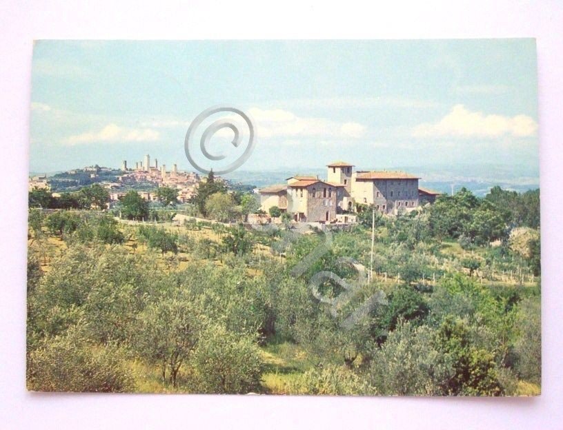 Cartolina San Gimignano ( Siena ) - Panorama 1974.