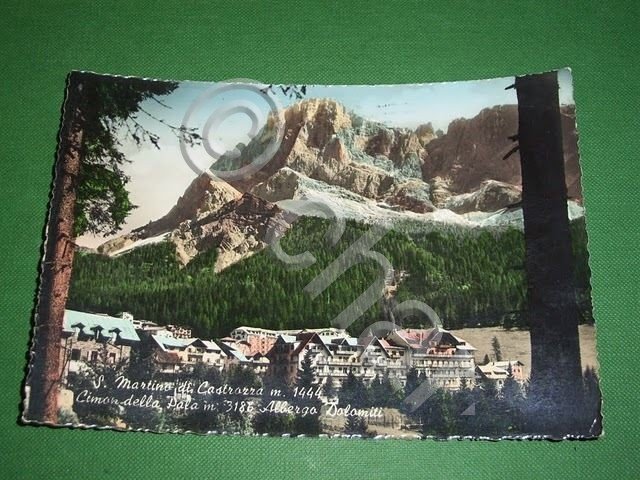 Cartolina San Martino di Castrozza - Cimon della Pala - …