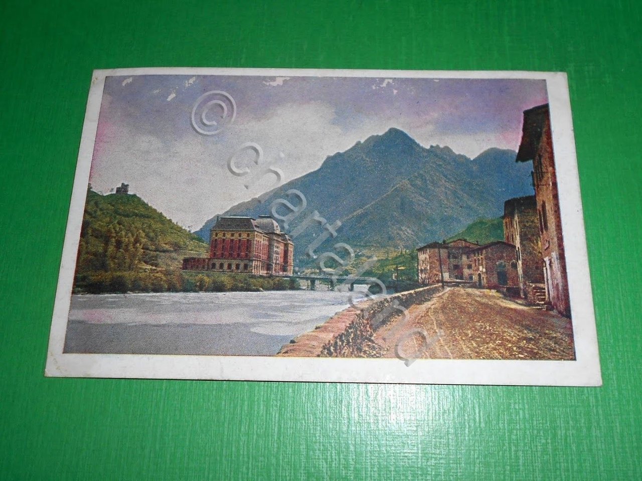 Cartolina San Pellegrino - Grand Hotel e il Brembo 1930 …