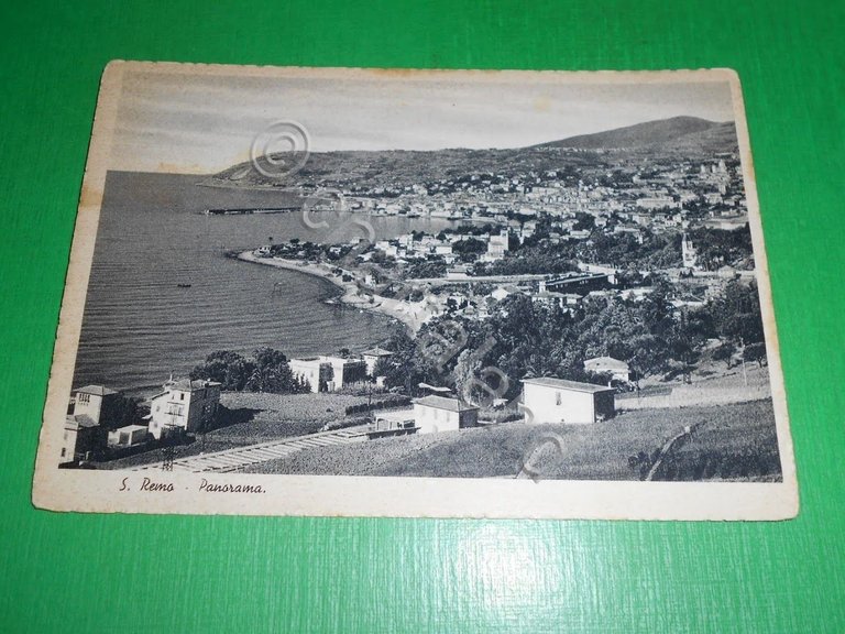 Cartolina San Remo - Panorama 1940 ca