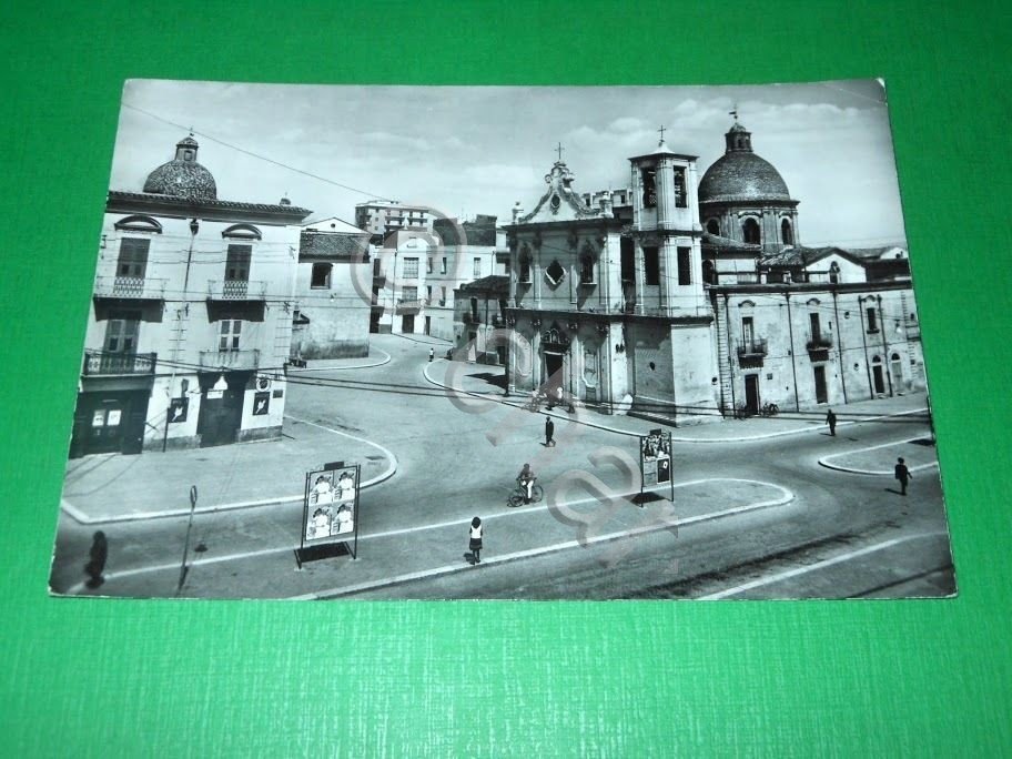Cartolina San Severo ( Foggia ) - Piazza Carmine 1960 …