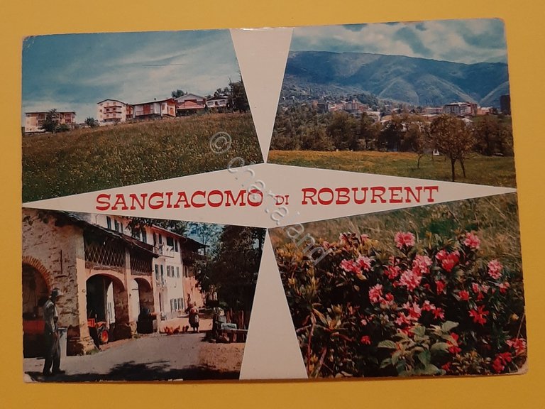 Cartolina Sangiacomo di Roburent - 1972