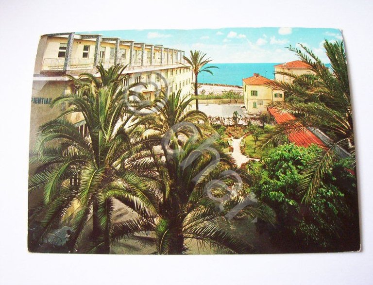 Cartolina Sanremo - Istituto Figlie della Sapienza 1969