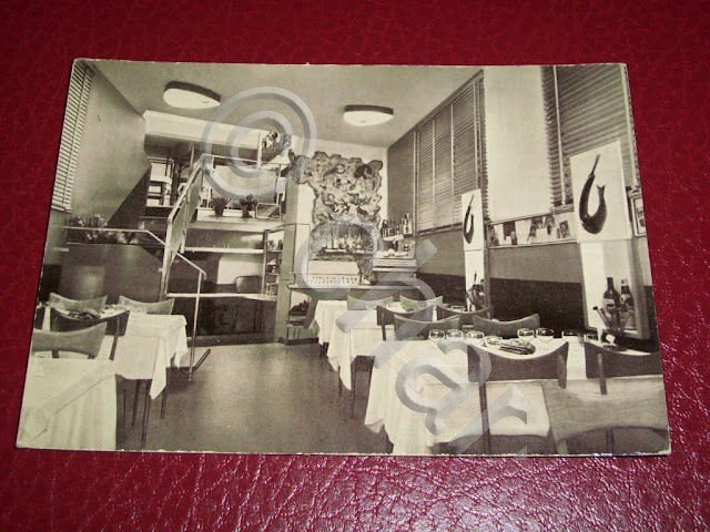 Cartolina Sanremo - Ristorante Gambero Rosso 1960 ca