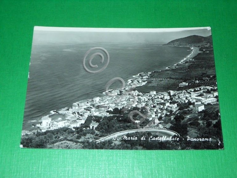 Cartolina Santa Maria di Castellabate - Panorama 1955 ca