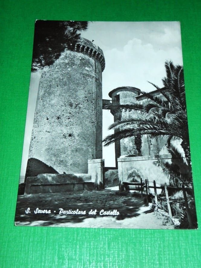 Cartolina Santa Severa ( Roma ) - Particolare del Castello …