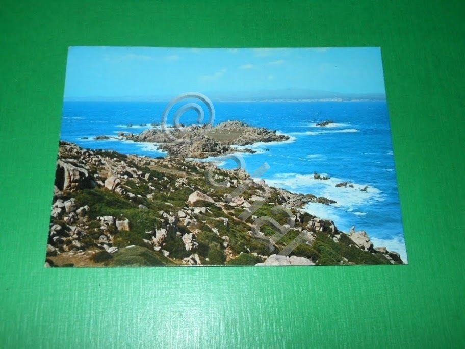 Cartolina Santa Teresa Gallura - Municca - sullo sfondo la …