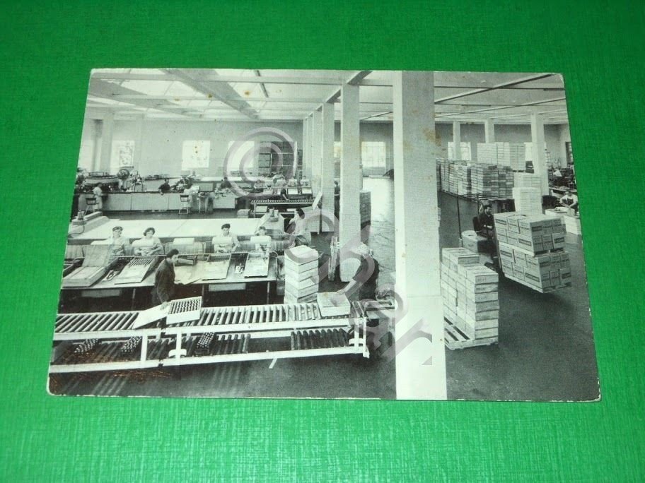 Cartolina Santa Vittoria d'Alba Stabilimento Cinzano - Confezionamento Cinzanino