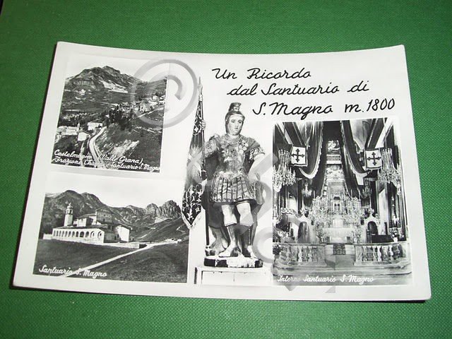 Cartolina Santuario di S. Magno - Castelmagno ( Cuneo ) …