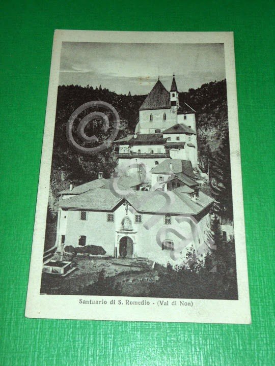 Cartolina Santuario di S. Romedio ( Val di Non ) …