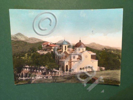 Cartolina Santuario Di Velva - Chiavari - 1970
