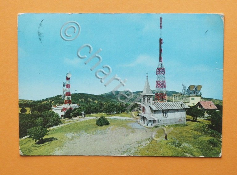 Cartolina Santuario Regina Pacis - Monte Beigua - 1973.